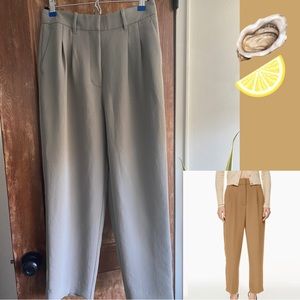 ARITZIA High-Waisted Carrot Pants, size 6